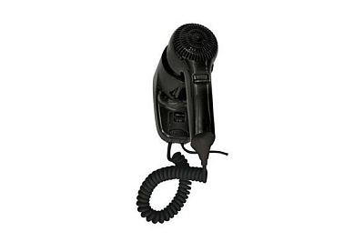 Фен настенный Nofer черный 1200 W 02055.В