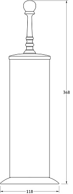 Ершик 3SC Stilmar UN STI 230 золото