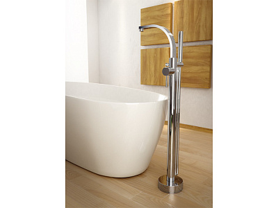 Смеситель напольный BESCO Decco хром