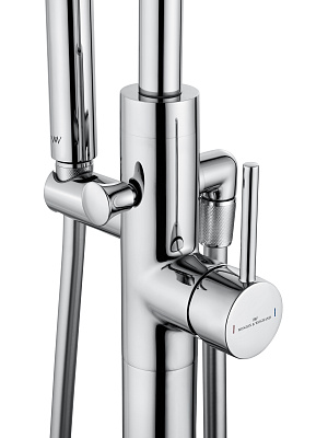 Смеситель для ванны напольного монтажа WONZON & WOGHAND STICK, Хром WW-88649017-CR