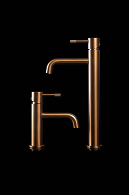 Смеситель для умывальника, Boheme Uno. Brushed Bronze 461-BRB