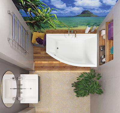 Акриловая ванна VAGNERPLAST Veronela (L)