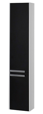 Шкаф-пенал Aquanet Тиволи черный