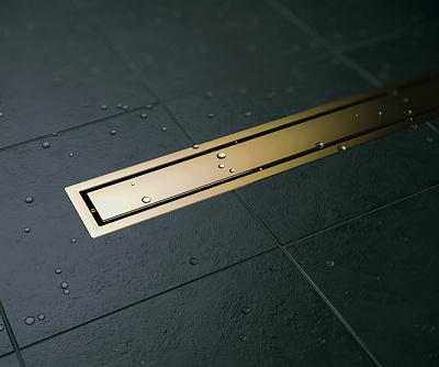 Confluo Premium Gold Line 450 Линейный трап PESTAN
