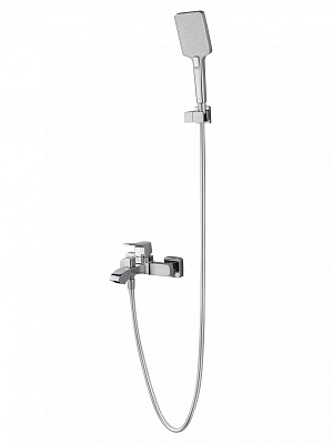 Смеситель для ванны с душем WONZON & WOGHAND FLEX, Хром WW-88037072-CR