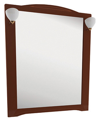 Зеркало Aquanet Луис 110 темный орех
