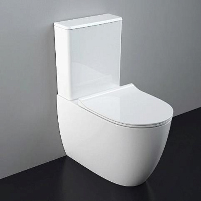 Унитаз напольный VitrA Sento open back 9830B003-7204