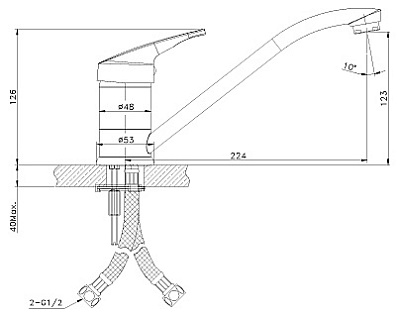 Смеситель Lemark Expert LM5071S для кухонной мойки