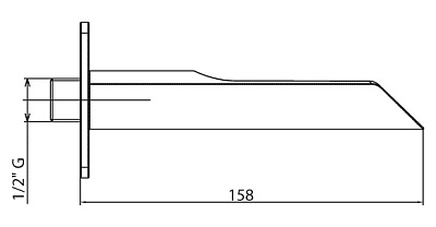 Излив Cezares Heaven HEAVEN-SC-01 для ванны
