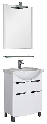 Тумба с раковиной Aquanet Асти 65