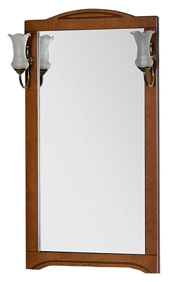 Зеркало Aquanet Луис 60 NEW темный орех