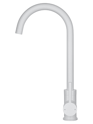 Смеситель для кухни WONZON & WOGHAND, Белый матовый WW-A21102-MW