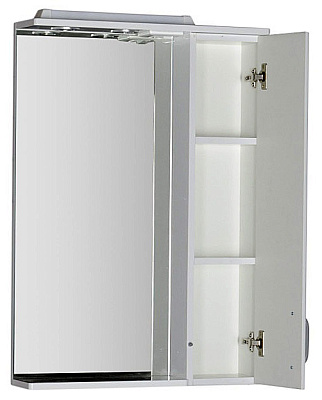 Зеркало-шкаф Aquanet Глория 60 белый