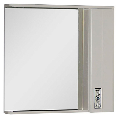 Зеркало-шкаф Aquanet Паллада 90 слоновая кость