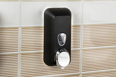 Дозатор для мыла black 500мл. Nofer 03011