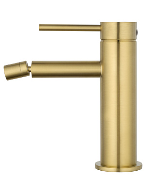 Смеситель для биде WONZON & WOGHAND STICK, Брашированное золото WW-88339017-BG