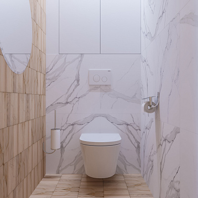 Подвесной унитаз Lavinia Boho Biore Compacto Rimless 330402CR