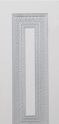 Шкаф-пенал Aquanet Валенса белый краколет/серебро