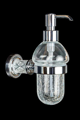 Настенный диспенсер Boheme MURANO CRYSTAL (комплект) 10912-CRST-CH
