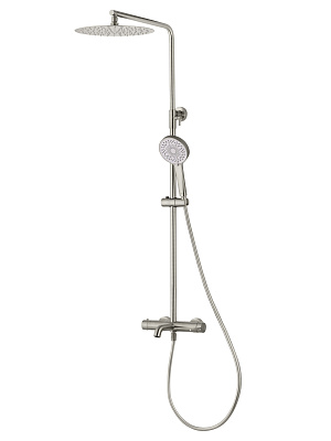 Душевая система WONZON & WOGHAND STICK, Брашированный никель WW-88739017-BN
