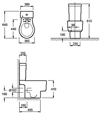 Унитаз-компакт Jacob Delafon Formilia Viragio 4448K