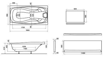 Акриловая ванна RAVAK XXL
