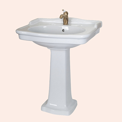 Раковина с пьедесталом (колонной) Tiffany World Bristol