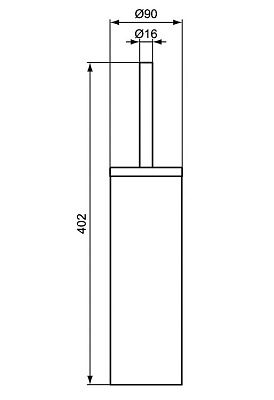 Ершик напольный Ideal Standard IOM A9108MY