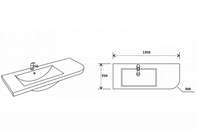 Раковина Kolpa San Lux 150 L