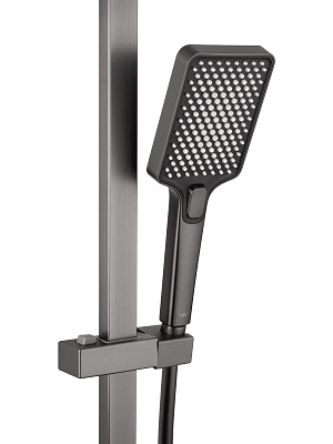 Душевая система WONZON & WOGHAND DIAMOND, Темный графит WW-88739011-BGM