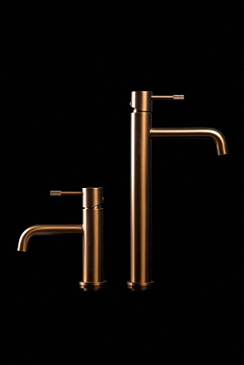 Смеситель для умывальника, Boheme Uno. Brushed Bronze 461-BRB