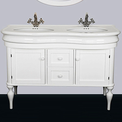 Тумба с раковиной Tiffany World Palermo 7703 bianco puro