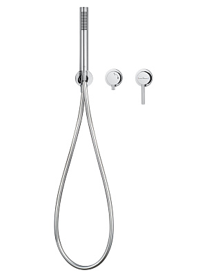 Смеситель для душевой системы встраиваемый WONZON & WOGHAND STICK, Хром WW-838017-CR