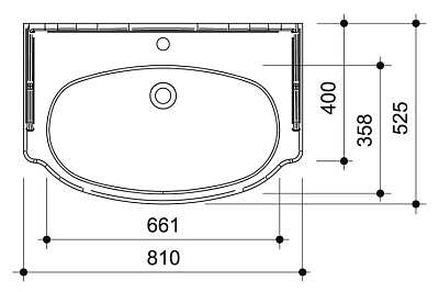 Консоль Caprigo 7060/80 белое золото