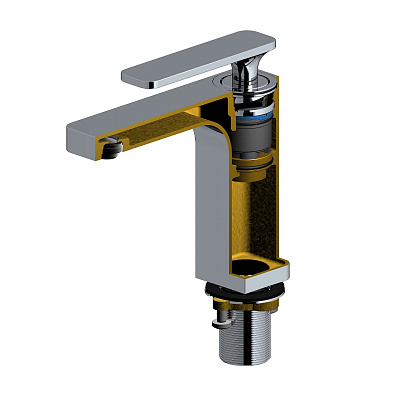Смеситель Timo Torne 4361/00F chrome для раковины