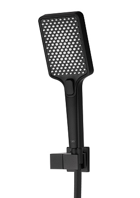 Смеситель для ванны с душем WONZON & WOGHAND CUBE 2.0, Черный матовый WW-88037068-MB