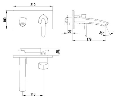 Смеситель Lemark Mars LM3526C для раковины
