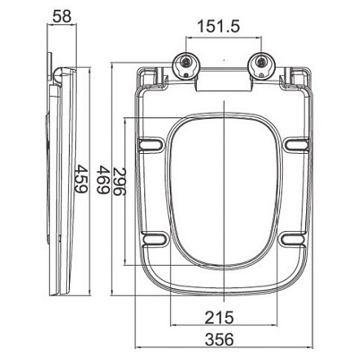Крышка-сиденье BelBagno Romano BB2112SC с микролифтом