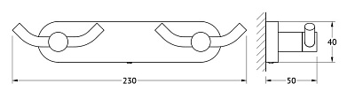 Крючок Artwelle Harmonie HAR 008