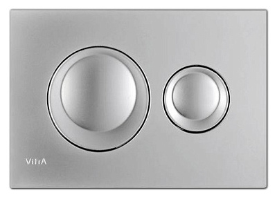 Комплект VitrA Normus 9773B003 кнопка матовый хром