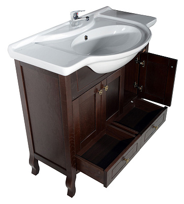 Тумба с раковиной ASB-Mebel Флоренция 85 бук тироль