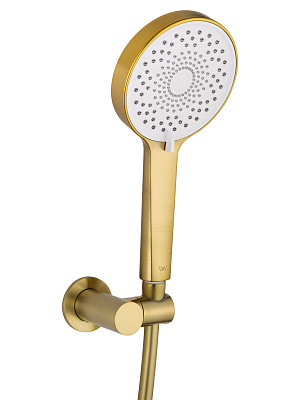 Смеситель для ванны с душем WONZON & WOGHAND STICK, Брашированное золото WW-88639017-BG