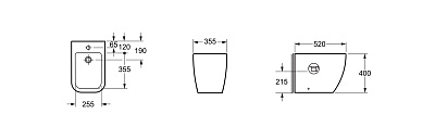 Напольное биде Lavinia Boho One 33020060