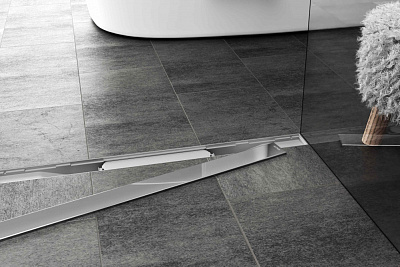 Водоотводящий желоб ALPEN-MCH Klasic/Floor CH650/50KN с рамкой