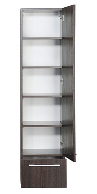 Шкаф-пенал Aquanet Нота венге