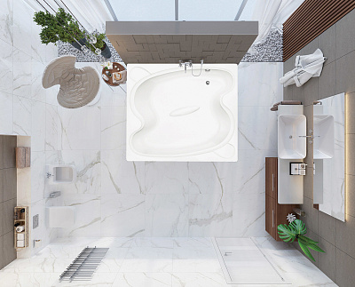 Акриловая ванна VAGNERPLAST Helios