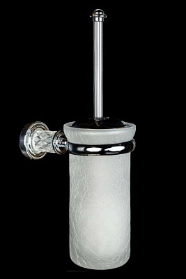 Ершик настенный (стекло) Boheme MURANO CRYSTAL (комплект) 10913-CRST-CH