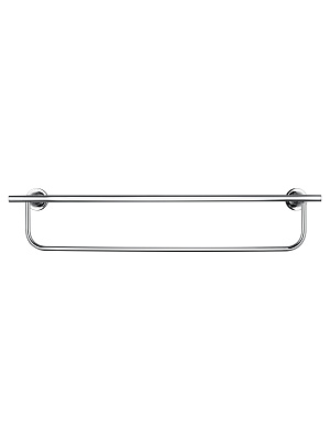 Полотенцедержатель с полкой WONZON & WOGHAND SIMPLE, Хром WW-6581
