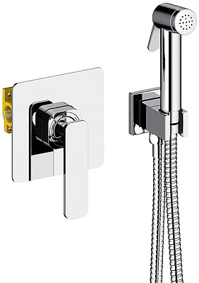 Смеситель встроенный с гигиеническим душем Timo Torne 4389/00SM хром