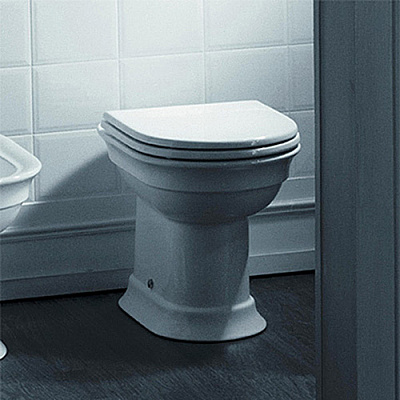 Унитаз приставной Hatria Dolcevita CR вертикальный выпуск